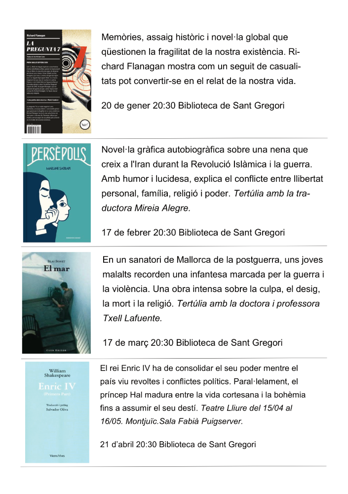 Club de Lectura 2026/27