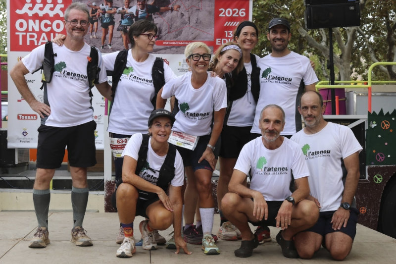 Oncotrail 2026. L'equip de l'Ateneu